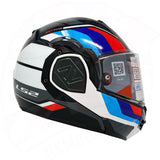 LS2 FF906 ADVANT SPORT BLACK BLUE RED