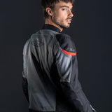 LS2 SUMMER AIRY EVO MAN JACKET BLACK GREY RED