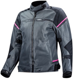 LS2 RIVA WOMAN BLACK DARK GREY PINK