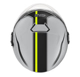 GIVI 12.5 GRAPHIC MATTE GREY YELLOW