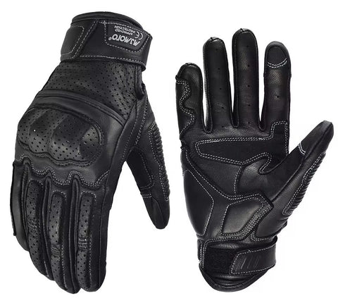 MJ MOTO “TORQUE” LEATHER BLACK