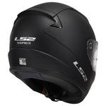 LS2 FF353 RAPID II 2 SOLID MATTE BLACK