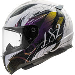 LS2 FF353 RAPID II 2 BOHO GLOSSY WHITE BLACK PINK