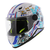 LS2 FF812 KID NEXT LEVEL GLOSSY WHITE BLUE
