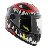 LS2 FF812 KID PUNK GREY RED