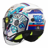 LS2 OF622 FUNNY II NEXT LEVEL GLOSSY WHITE BLUE