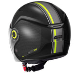 GIVI 12.5 GRAPHIC MATTE BLACK YELLOW