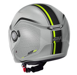 GIVI 12.5 GRAPHIC MATTE GREY YELLOW