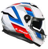 LS2 FF320 STREAM 2 VINTAGE WHITE BLUE RED