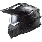 LS2 MX701 EXPLORER SOLID GLOSS CARBON