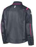0J SUMMER "FLOW" LADY JACKET BLACK/FUCHSIA