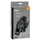 LAMPA PILOT-3, DRIVING GLOVES BLACK
