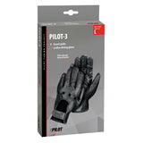 LAMPA PILOT-3, DRIVING GLOVES BLACK