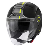 GIVI 12.5 GRAPHIC MATTE BLACK YELLOW