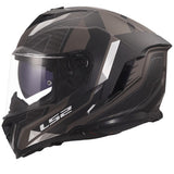 LS2 FF818 STORM III MATTE BLACK GREY