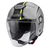 GIVI 12.5 GRAPHIC MATTE GREY YELLOW