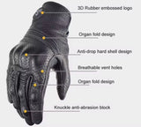 MJ MOTO “RAPTOR” LEATHER BLACK