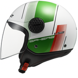 LS2 OF558 SPHERE LUX II 2 FIRM GLOSSY WHITE GREEN RED