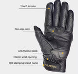 MJ MOTO “RAPTOR” LEATHER BLACK