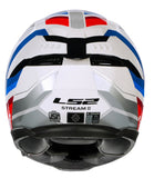 LS2 FF320 STREAM 2 VINTAGE WHITE BLUE RED