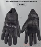 SUOMY LEATHER GLOVES