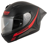 NOLAN N60-6 SPORT OUTSET FLAT BLACK RED