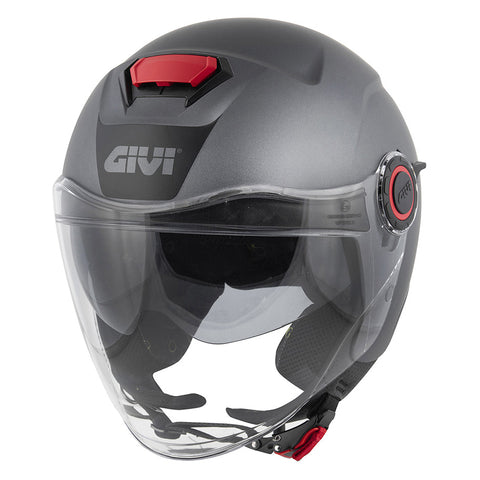 GIVI 12.5 CASTO JET SOLID MATTE TITANIUM