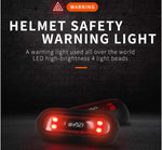 Helmet Safety Warning Light
