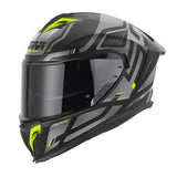 GIVI 50.3 QUASAR MATTE BLACK/TITANIUM/HV-YELLOW