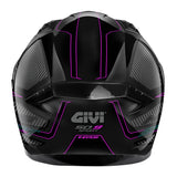 GIVI 50.9 ENIGMA GLOSSY BLACK/TITANIUM/PINK