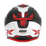 GIVI X.25 CASCO JET TARGET BLACK / WHITE / RED