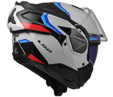 LS2 FF910 ADVANT II 2 TRIPLE GLOSSY WHITE BLUE RED