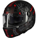 MT JARAMA SV ART MATTE BLACK RED