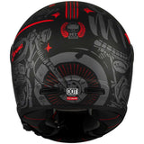 MT JARAMA SV ART MATTE BLACK RED