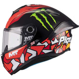 MT TARGO S PIQUERA GLOSSY RED BLACK MONSTER ENERGY