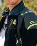 OJ STREAM BLACK DARK&LIGHT GREY JACKET