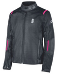 0J SUMMER "FLOW" LADY JACKET BLACK/FUCHSIA