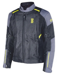 OJ STREAM 2 BLACK DARK&LIGHT GREY JACKET