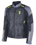 OJ STREAM 2 BLACK DARK&LIGHT GREY JACKET