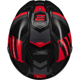 MT STINGER 2 TRON GLOSSY RED BLACK