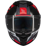 MT STINGER 2 TRON GLOSSY RED BLACK
