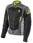OJ STREAM BLACK DARK&LIGHT GREY JACKET