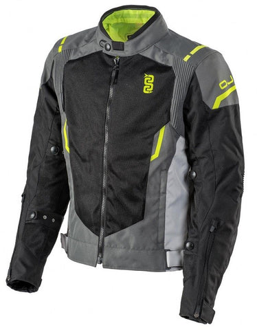 OJ STREAM BLACK DARK&LIGHT GREY JACKET