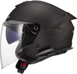 LS2 OF618 VERSO II 2 SOLID MATTE BLACK