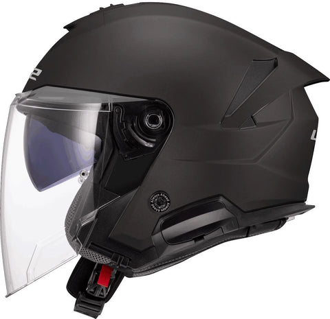 LS2 OF618 VERSO II 2 SOLID MATTE BLACK