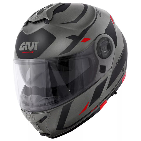 GIVI X21 EVO NUMBER MATTE TITANIUM/BLACK/RED