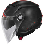 GIVI 12.5 CASCO JET TOUCH BLACK RED