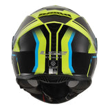 LS2 FF800 STORM II 2 TRACKER BLACK/H-V YELLOW