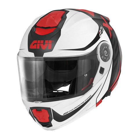 GIVI X27 DIMENSION MATTE BLACK/WHITE/RED