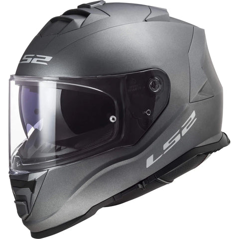 LS2 FF800 STORM II 2 SOLID MATTE TITANIUM